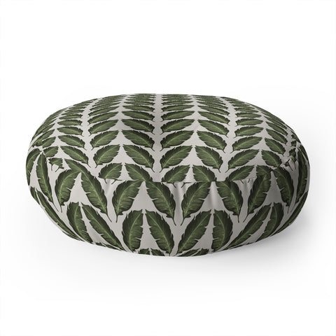 Iveta Abolina Madagascar Leaf Floor Pillow Round