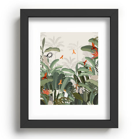 Iveta Abolina Madagascar Palm Recessed Framing Rectangle