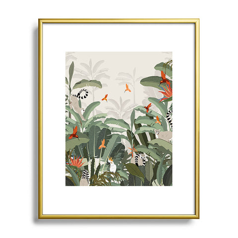 Iveta Abolina Madagascar Palm Metal Framed Art Print