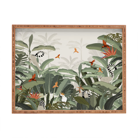 Iveta Abolina Madagascar Palm Rectangular Tray