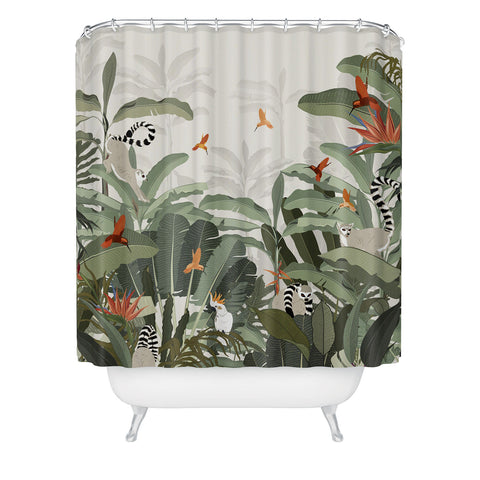 Iveta Abolina Madagascar Palm Shower Curtain