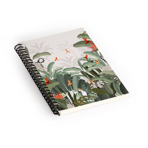 Iveta Abolina Madagascar Palm Spiral Notebook
