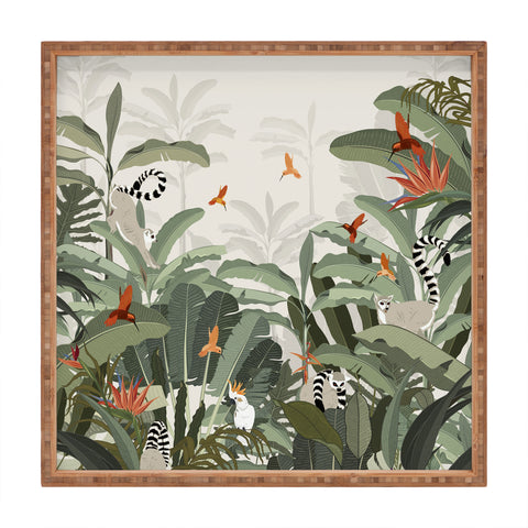 Iveta Abolina Madagascar Palm Square Tray