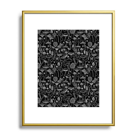 Iveta Abolina Marcella Mushrooms Metal Framed Art Print