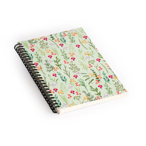 Iveta Abolina Margaux V Spiral Notebook