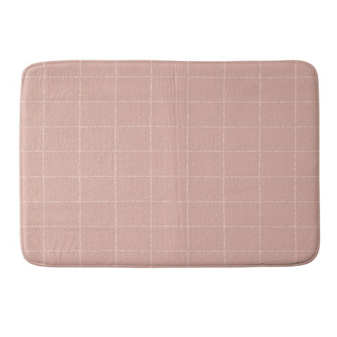 Iveta Abolina Marielle Mauve Memory Foam Bath Mat