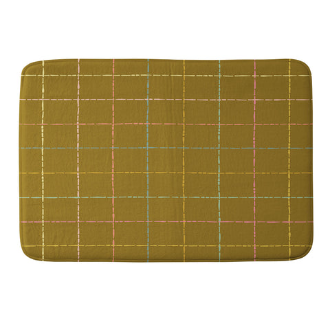 Iveta Abolina Marielle Saffron Memory Foam Bath Mat