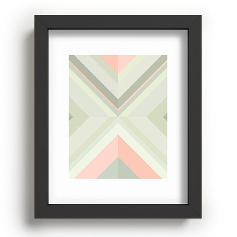 Iveta Abolina Matcha Chevron Recessed Framing Rectangle