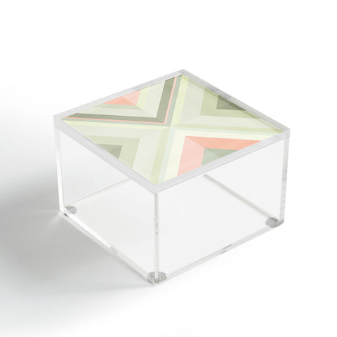 Iveta Abolina Matcha Chevron Acrylic Box