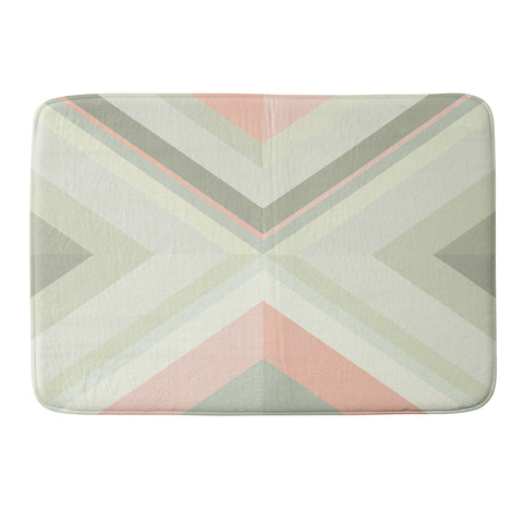 Iveta Abolina Matcha Chevron Memory Foam Bath Mat
