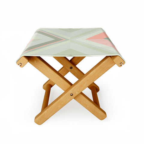 Iveta Abolina Matcha Chevron Folding Stool