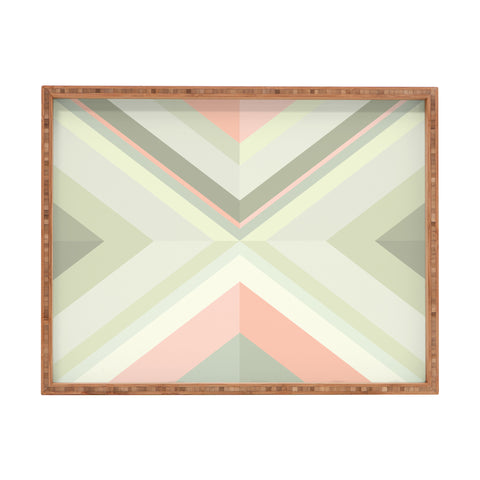 Iveta Abolina Matcha Chevron Rectangular Tray
