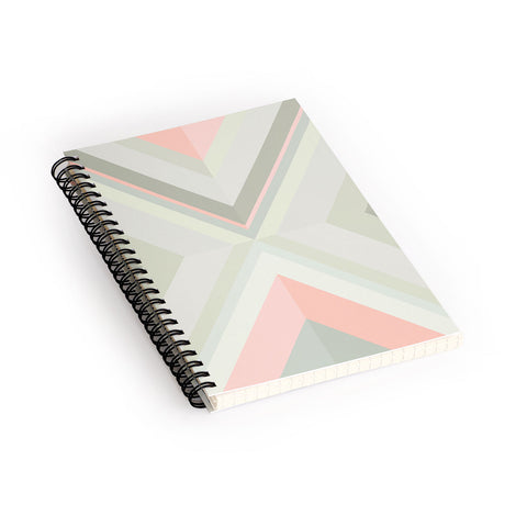 Iveta Abolina Matcha Chevron Spiral Notebook