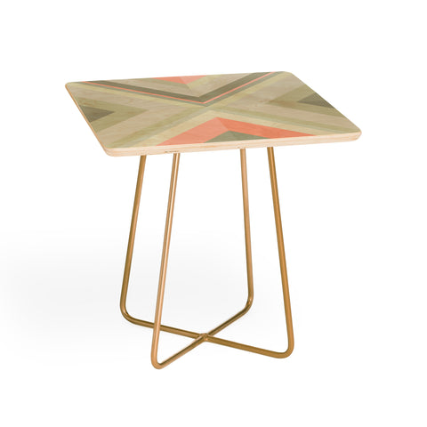Iveta Abolina Matcha Chevron Side Table