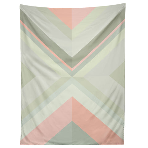 Iveta Abolina Matcha Chevron Tapestry