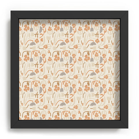 Iveta Abolina Matisse Garden Neutral Recessed Framing Square