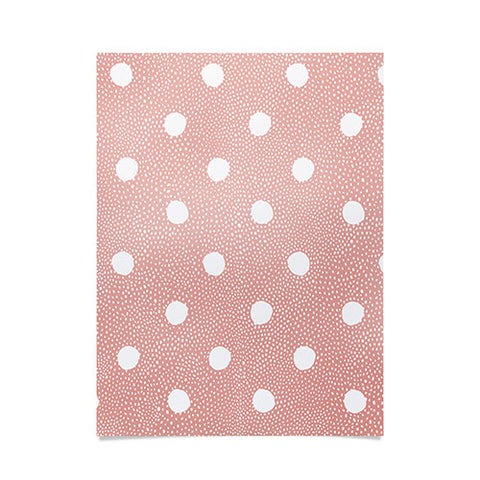 Iveta Abolina Mauve Polka Poster