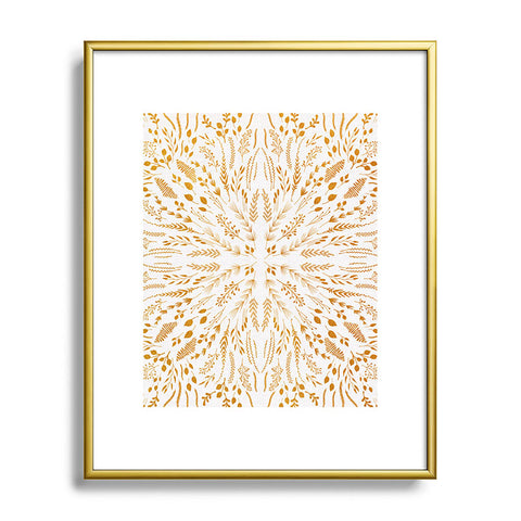Iveta Abolina Maze v2 Metal Framed Art Print