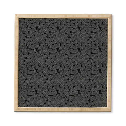Iveta Abolina Melisande Line Black and White Framed Wall Art