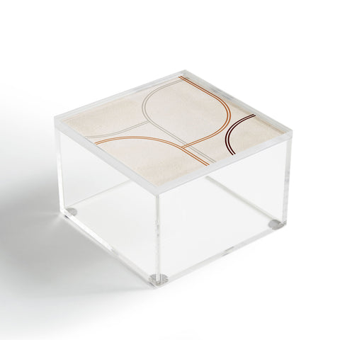 Iveta Abolina Mid Century Line Art II Acrylic Box