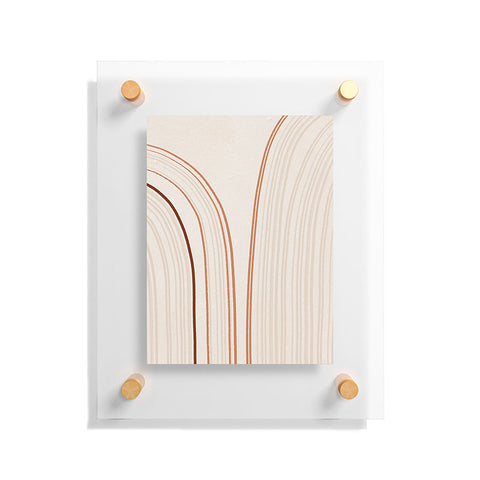 Iveta Abolina Mid Century Line Art IX Floating Acrylic Print