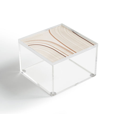 Iveta Abolina Mid Century Line Art IX Acrylic Box