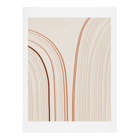 Iveta Abolina Mid Century Line Art IX Art Print