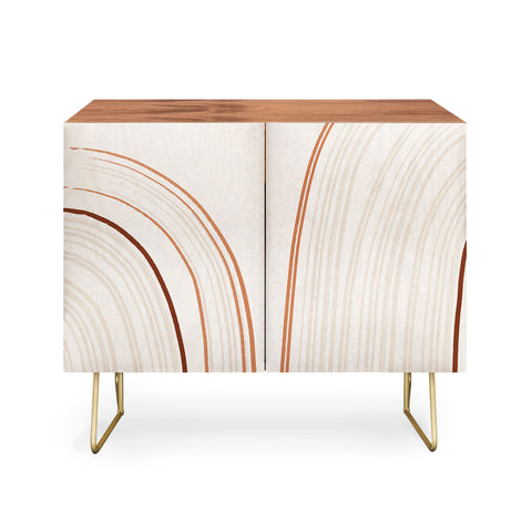 Iveta Abolina Mid Century Line Art IX Credenza