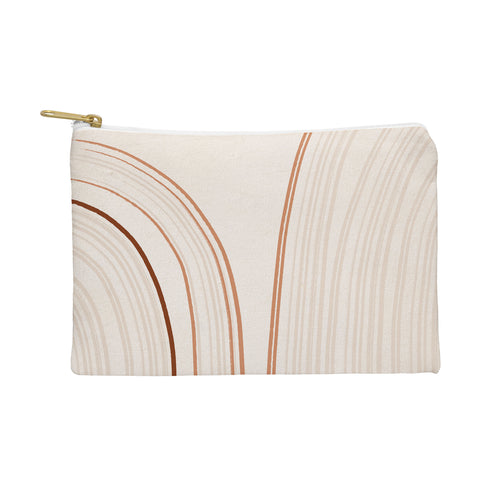 Iveta Abolina Mid Century Line Art IX Pouch