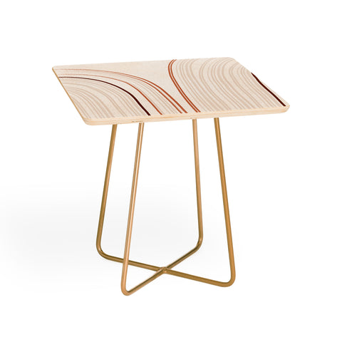 Iveta Abolina Mid Century Line Art IX Side Table
