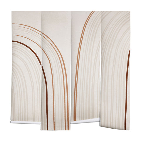 Iveta Abolina Mid Century Line Art IX Wall Mural