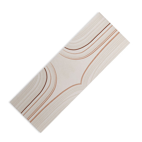 Iveta Abolina Mid Century Line Art IX Yoga Mat