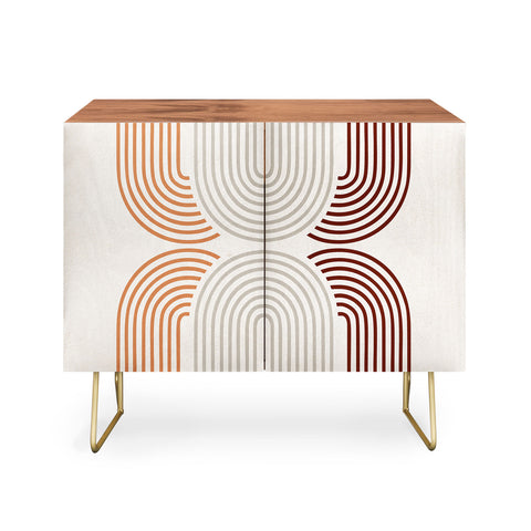 Iveta Abolina Mid Century Line Art VII Credenza