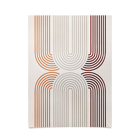 Iveta Abolina Mid Century Line Art VII Poster