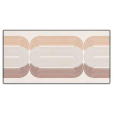 Iveta Abolina Mid Century Line Art VII Desk Mat