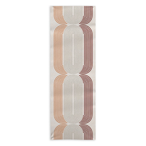 Iveta Abolina Mid Century Line Art VII Yoga Towel