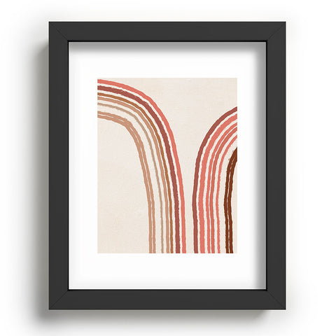 Iveta Abolina Mid Century Line Art VIII Recessed Framing Rectangle