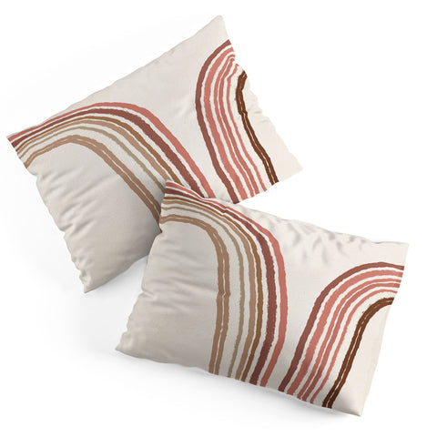 Iveta Abolina Mid Century Line Art VIII Pillow Shams