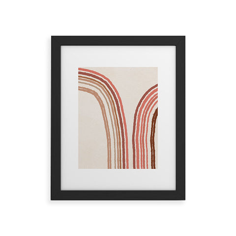 Iveta Abolina Mid Century Line Art VIII Framed Art Print