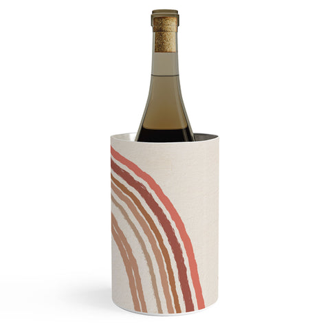Iveta Abolina Mid Century Line Art VIII Wine Chiller
