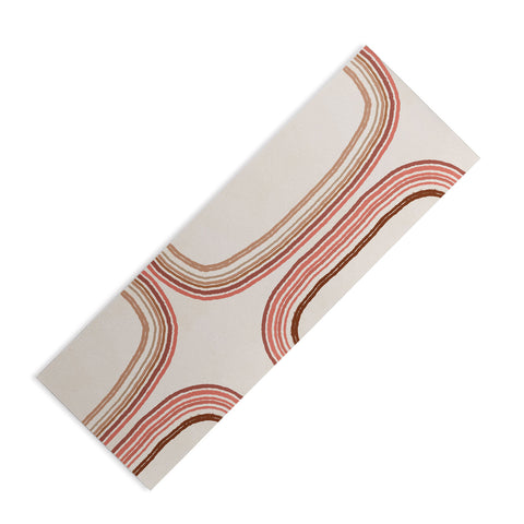 Iveta Abolina Mid Century Line Art VIII Yoga Mat