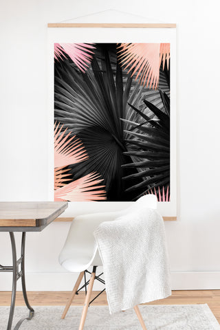 Iveta Abolina Midnight Coral Art Print And Hanger