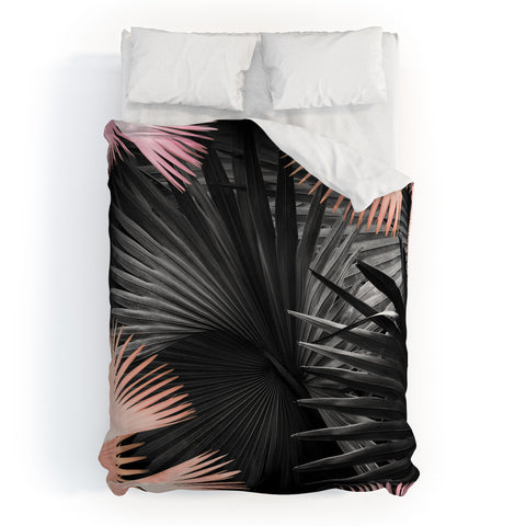 Iveta Abolina Midnight Coral Duvet Cover