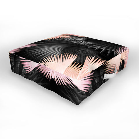Iveta Abolina Midnight Coral Outdoor Floor Cushion