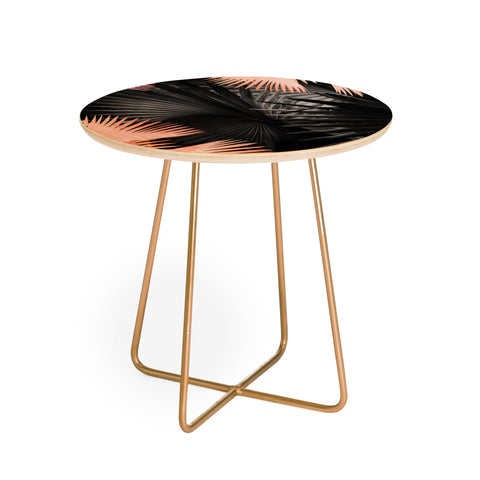 Iveta Abolina Midnight Coral Round Side Table
