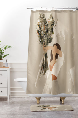 Iveta Abolina Midsummer Aeris Shower Curtain And Mat