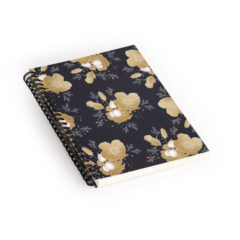 Iveta Abolina Midwinter Spiral Notebook