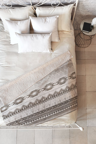 Iveta Abolina Milkyway Fleece Throw Blanket