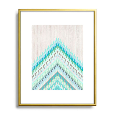 Iveta Abolina Mint Icicle Metal Framed Art Print