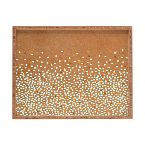 Iveta Abolina Mint Splash Rectangular Tray